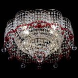 Люстра Камелия №4 красная в Новокузнецке Люстра Камелия №4 красная в Новокузнецке