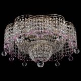 Люстра Камелия №4 розовая в Новокузнецке