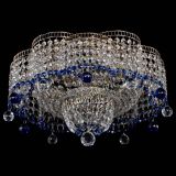 Люстра Камелия №4 синяя в Новокузнецке Люстра Камелия №4 синяя в Новокузнецке