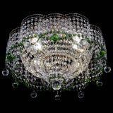 Люстра Камелия №4 зеленая в Новокузнецке Люстра Камелия №4 зеленая в Новокузнецке