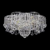 Люстра Камелия Капель, диаметр - 500 мм, цвет - серебро, Люстры Гусь Хрустальный Люстра Камелия Капель, диаметр - 500 мм, цвет - серебро, Люстры Гусь Хрустальный