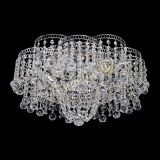 Люстра Камелия Капель, диаметр - 500 мм, цвет - серебро, Люстры Гусь Хрустальный Люстра Камелия Капель, диаметр - 500 мм, цвет - серебро, Люстры Гусь Хрустальный