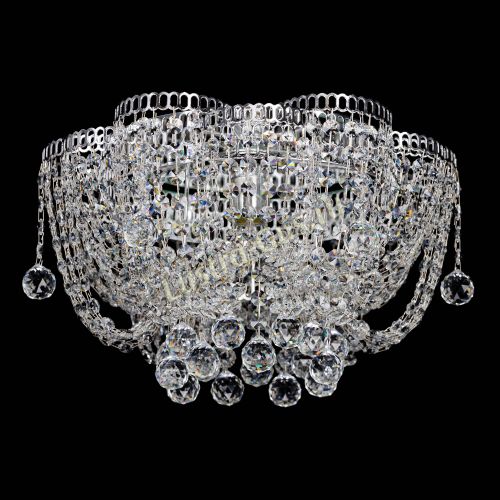 Люстра Камелия Шар №1 в Новокузнецке Гусь Хрустальный