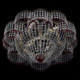 Люстра Камелия №1 красная, диаметр - 600 мм, Люстры Гусь Хрустальный Люстра Камелия №1 красная, диаметр - 600 мм, Люстры Гусь Хрустальный