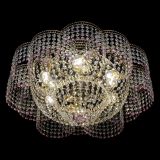 Люстра Камелия №1 розовая, диаметр - 600 мм, Люстры Гусь Хрустальный Люстра Камелия №1 розовая, диаметр - 600 мм, Люстры Гусь Хрустальный