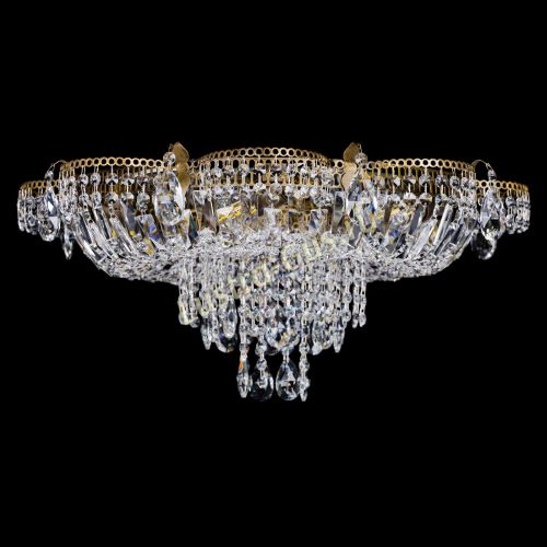 Люстра Камея №1 под бронзу в Новокузнецке Гусь Хрустальный