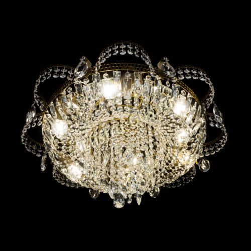 Люстра Камея №1 под бронзу в Новокузнецке Гусь Хрустальный