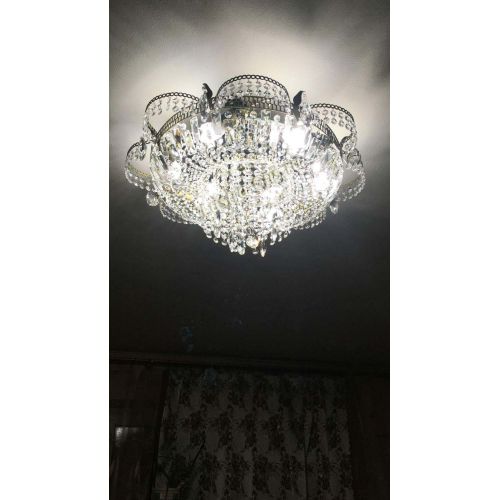 Люстра Камея №1 под бронзу в Новокузнецке Гусь Хрустальный