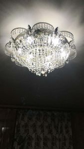 Люстра Камея №1 под бронзу в Новокузнецке отзыв и фото покупателя