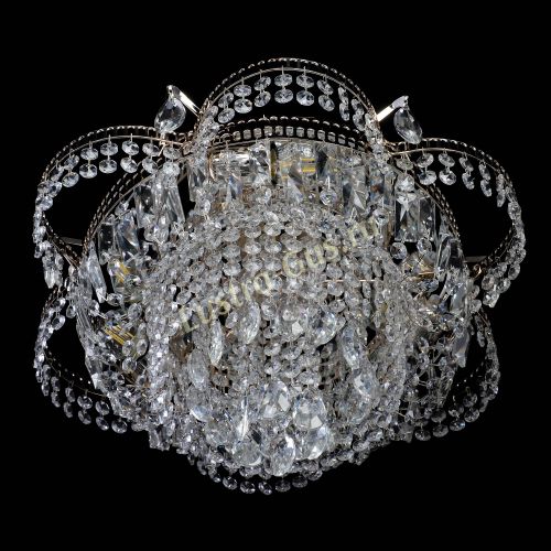 Люстра Камея №1 - 3 лампы в Новокузнецке Гусь Хрустальный