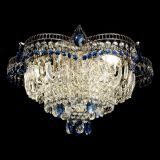 Люстра Камея №1 - 3 лампы синяя в Новокузнецке