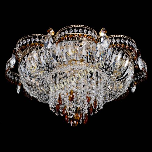 Люстра Камея №1 чайная в Новокузнецке Гусь Хрустальный