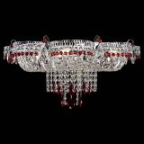 Люстра Камея №1 красная в Новокузнецке Люстра Камея №1 красная в Новокузнецке