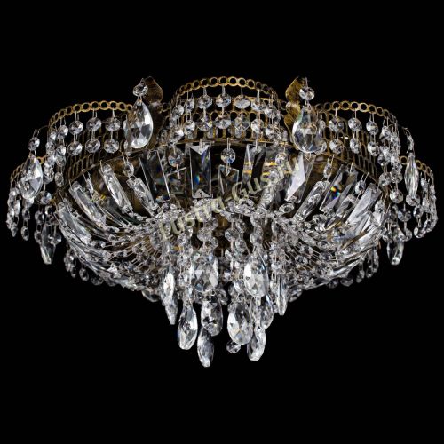 Люстра Камея №4 под бронзу в Новокузнецке Гусь Хрустальный