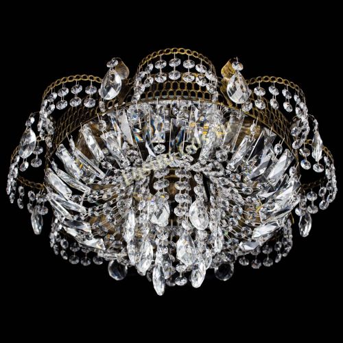 Люстра Камея №4 под бронзу в Новокузнецке Гусь Хрустальный