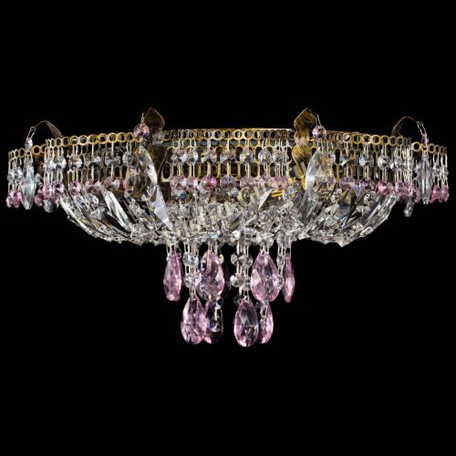 Люстра Камея №4 под бронзу розовая в Новокузнецке Люстра Камея №4 под бронзу розовая в Новокузнецке