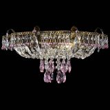 Люстра Камея №4 под бронзу розовая в Новокузнецке Люстра Камея №4 под бронзу розовая в Новокузнецке