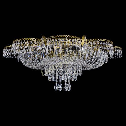 Люстра Камея №8 под бронзу в Новокузнецке Гусь Хрустальный