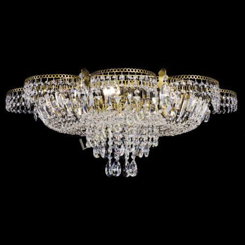 Люстра Камея №8 под бронзу в Новокузнецке Гусь Хрустальный