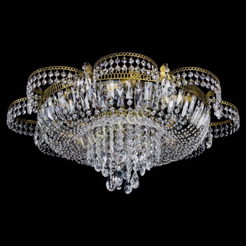 Люстра Камея №8 под бронзу в Новокузнецке Гусь Хрустальный