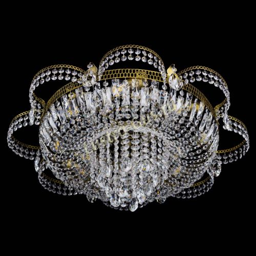 Люстра Камея №8 под бронзу в Новокузнецке Гусь Хрустальный