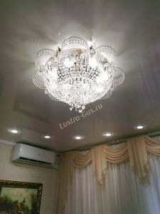 Люстра Камея №8 под бронзу в Новокузнецке отзыв и фото покупателя