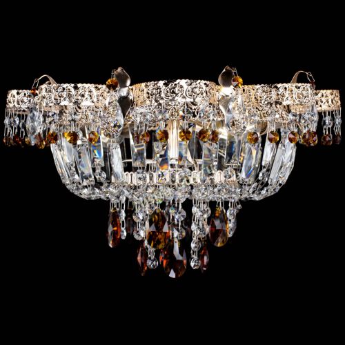 Люстра Камея Флора №4 чайная в Новокузнецке Гусь Хрустальный