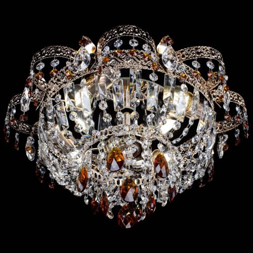 Люстра Камея Флора №4 чайная в Новокузнецке Гусь Хрустальный