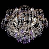 Люстра Камея Флора №4 фиолетовая в Новокузнецке Люстра Камея Флора №4 фиолетовая в Новокузнецке
