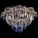 Люстра Камея Флора №4 синяя в Новокузнецке Люстра Камея Флора №4 синяя в Новокузнецке