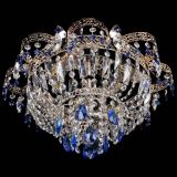 Люстра Камея Флора №4 синяя в Новокузнецке Люстра Камея Флора №4 синяя в Новокузнецке