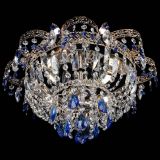 Люстра Камея Флора №4 синяя в Новокузнецке Люстра Камея Флора №4 синяя в Новокузнецке