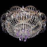 Люстра Камея Флора Журавлик №6 фиолетовая в Новокузнецке