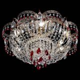 Люстра Камея Флора Журавлик №6 красная в Новокузнецке Люстра Камея Флора Журавлик №6 красная в Новокузнецке