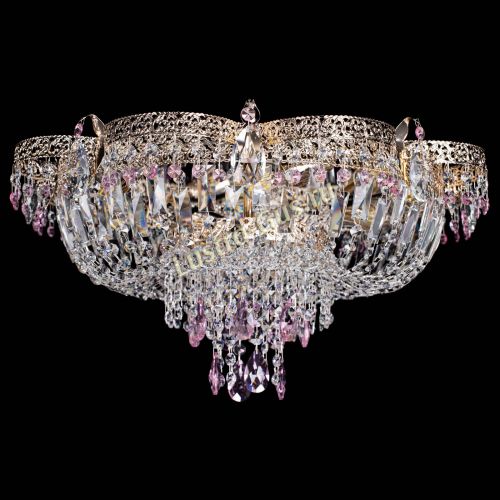 Люстра Камея Флора Журавлик №6 розовая в Новокузнецке Люстра Камея Флора Журавлик №6 розовая в Новокузнецке