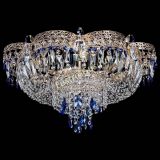 Люстра Камея Флора Журавлик №6 синяя в Новокузнецке Люстра Камея Флора Журавлик №6 синяя в Новокузнецке