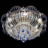 Люстра Камея Флора Журавлик №6 синяя в Новокузнецке Люстра Камея Флора Журавлик №6 синяя в Новокузнецке