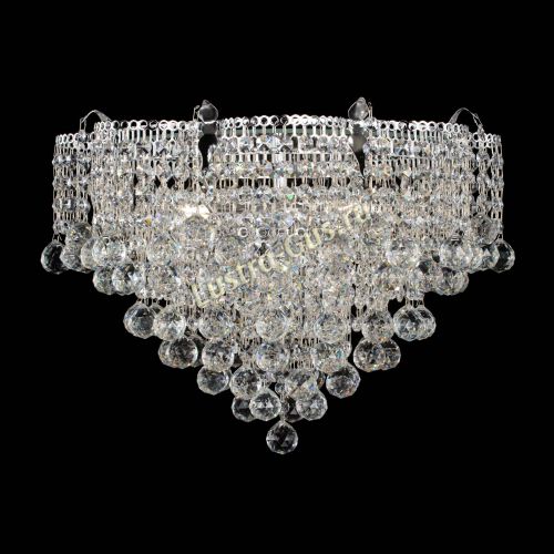 Люстра Камея Крона в Новокузнецке Гусь Хрустальный