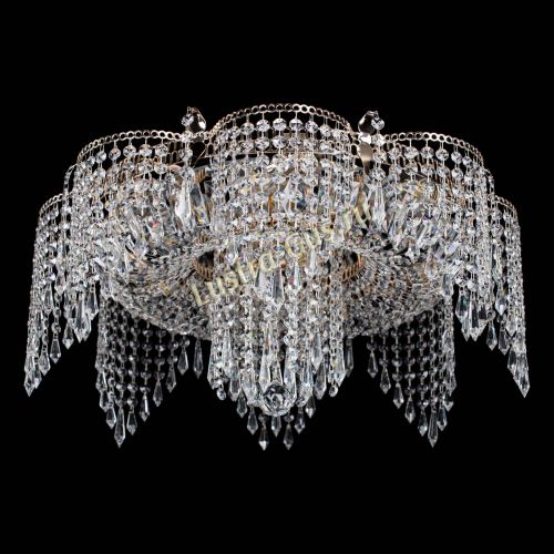 Люстра Камея лепестки в Новокузнецке Гусь Хрустальный