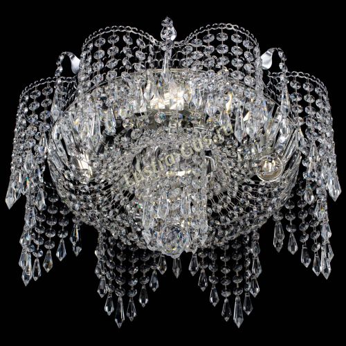 Люстра Камея лепестки в Новокузнецке Гусь Хрустальный