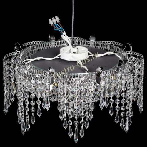 Люстра Камея лепестки в Новокузнецке Гусь Хрустальный