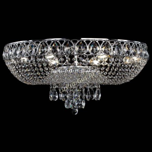 Люстра Капель 007 потолочная в Новокузнецке Гусь Хрустальный