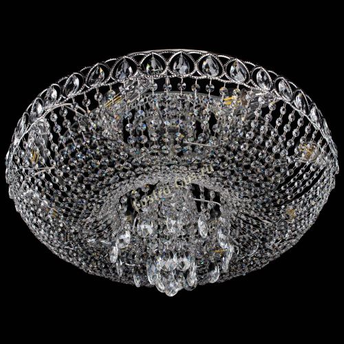 Люстра Капель 007 потолочная в Новокузнецке Гусь Хрустальный