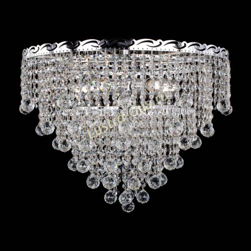 Люстра Капель №1 шар 30 в Новокузнецке Гусь Хрустальный