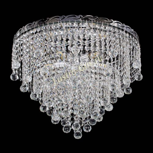 Люстра Капель №1 шар 30 в Новокузнецке Гусь Хрустальный