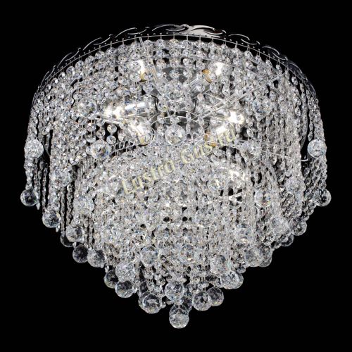 Люстра Капель №1 шар 30 в Новокузнецке Гусь Хрустальный