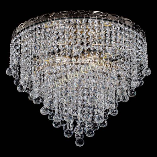 Люстра Капель №1 шар 30 в Новокузнецке Гусь Хрустальный