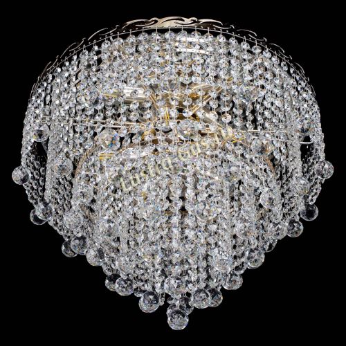 Люстра Капель №1 шар 30 в Новокузнецке Гусь Хрустальный