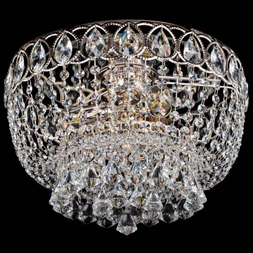 Люстра Капель №3  в Новокузнецке Гусь Хрустальный