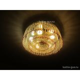 Люстра Капель обтикон 5 ламп в Новокузнецке Люстра Капель обтикон 5 ламп в Новокузнецке